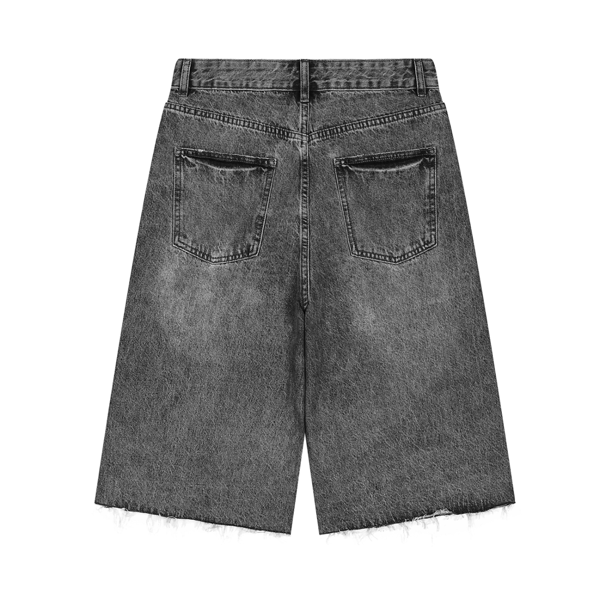Jamroc Dept. Wide-Leg Denim Shorts