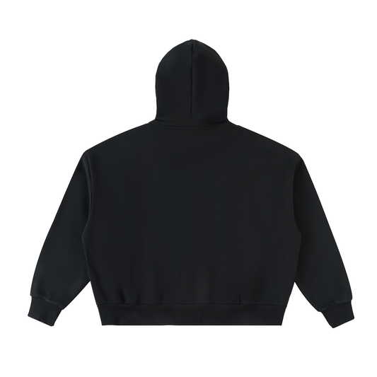 Jamroc Dept. Fleeced Full-Zip Boxy Hoodie