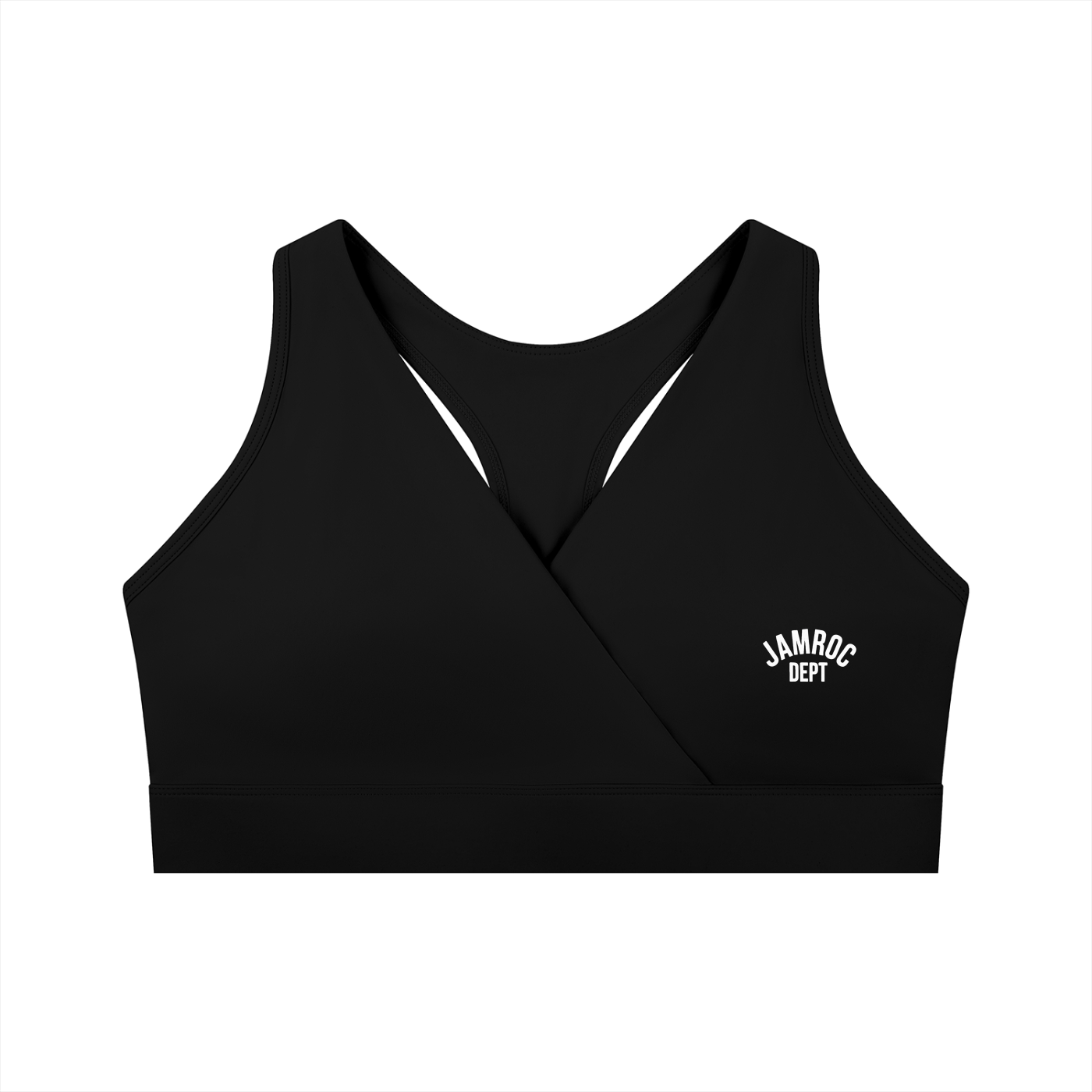Women's Crossover V-Neck Sports Bra
