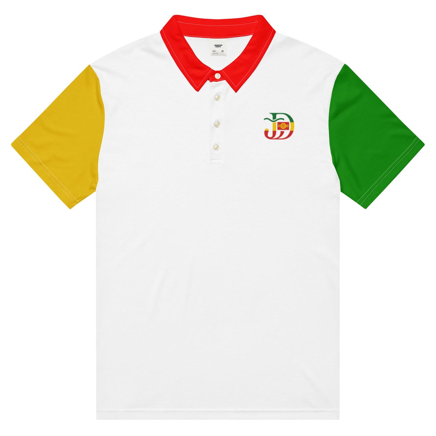 Heritage Crest Polo - Jamroc Dept. Luxury Streetwear