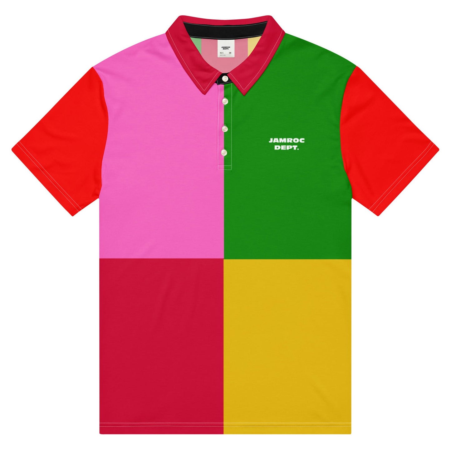 Jamroc Color Pulse Polo - Jamroc Dept. Luxury Streetwear