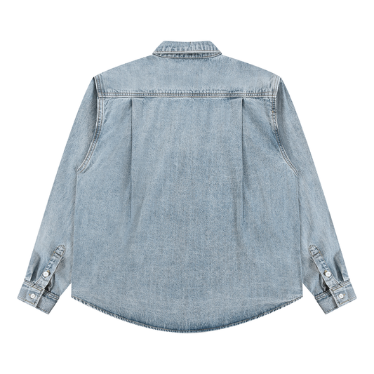 Jamroc Dept. Stonewash Denim Shirt