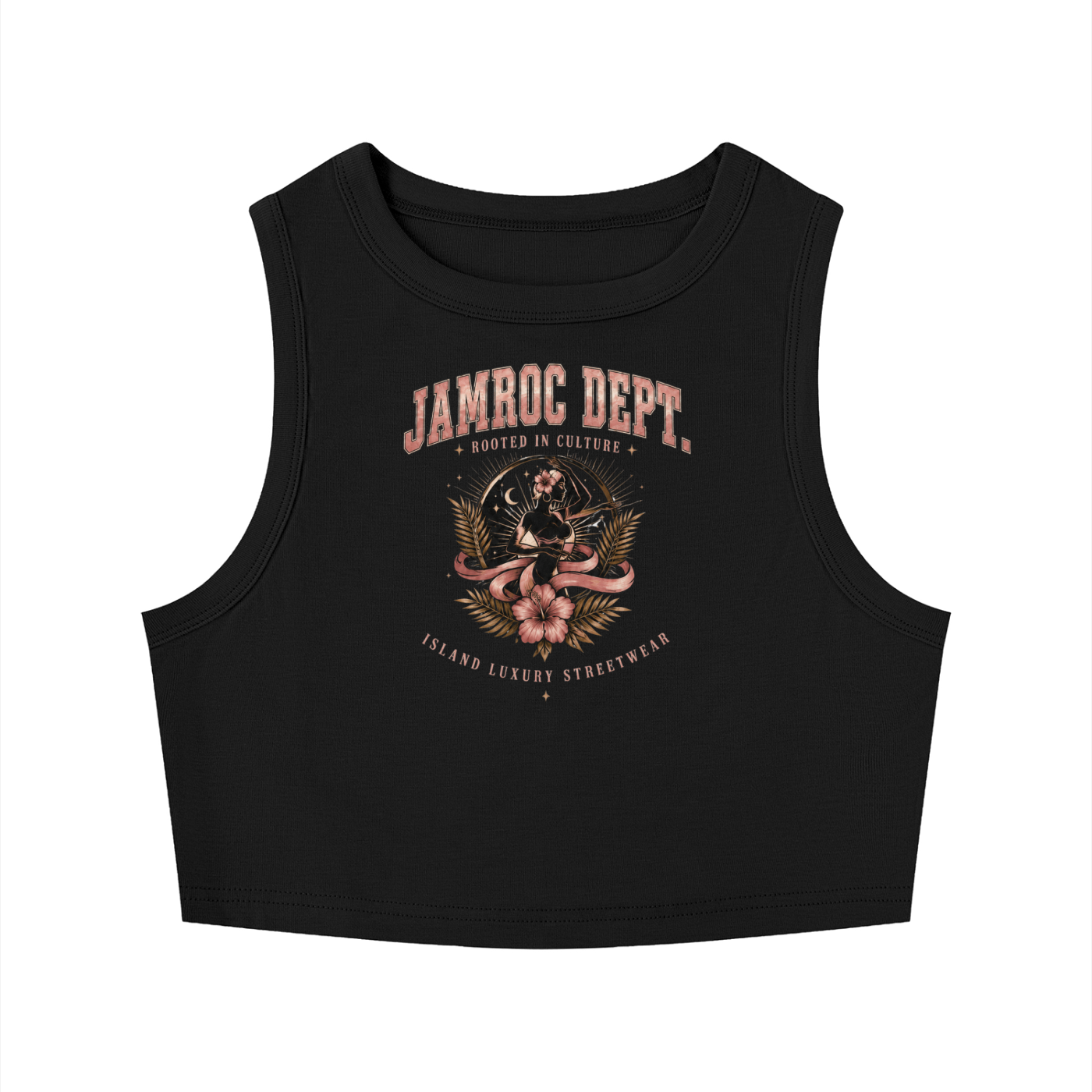 Jamroc Island Muse Crop Tank