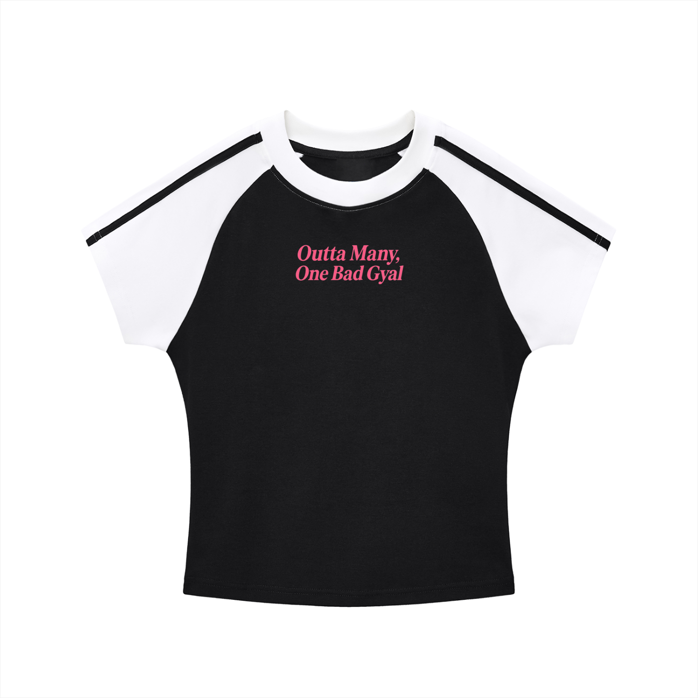 One Bad Gyal Bodycon Crop Tee
