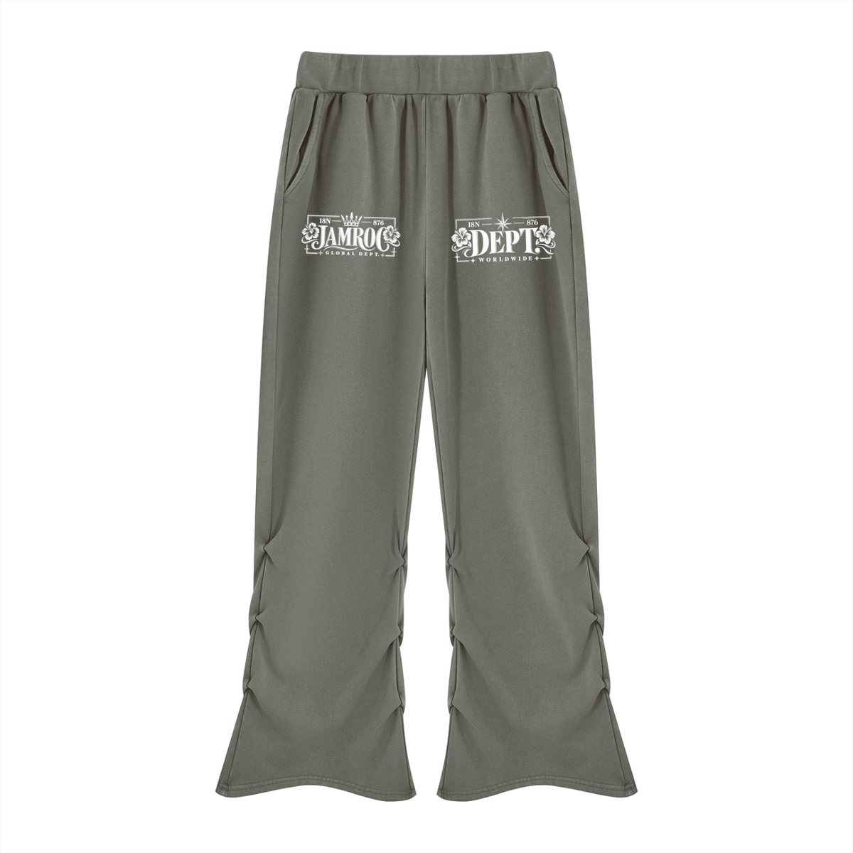 Women’s Vintage Wash Ruched Sweatpants