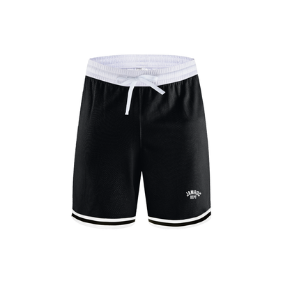 Jamroc Dept Classic Stripe Trim Basketball Shorts