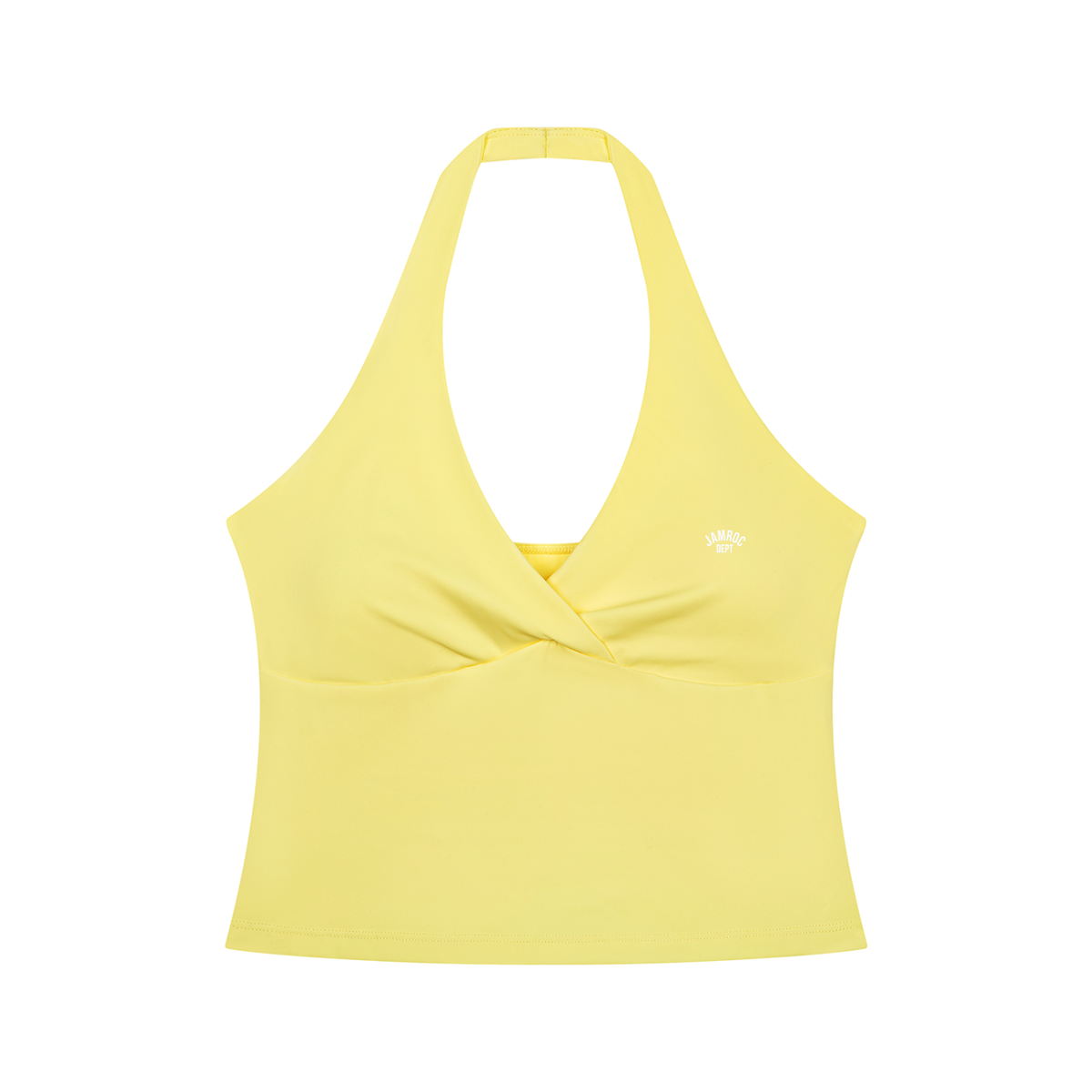 Women’s Ruched Halter Yoga Tank Top
