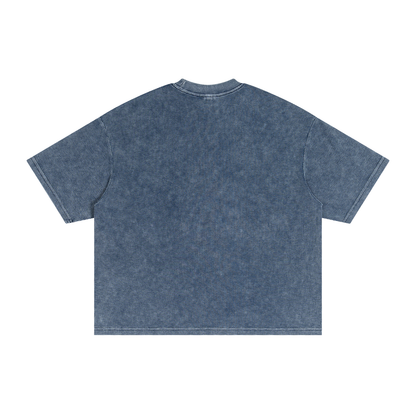 Jamroc Textured Waffle Washed Boxy T-Shirt