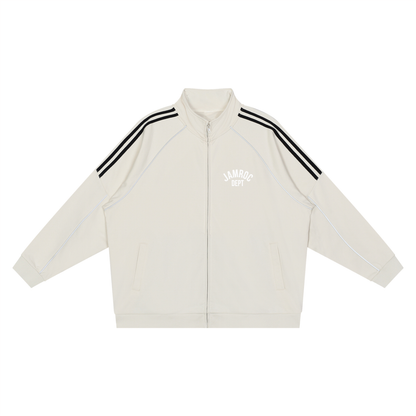 Jamroc Dept Reflection Striped Raglan Jacket