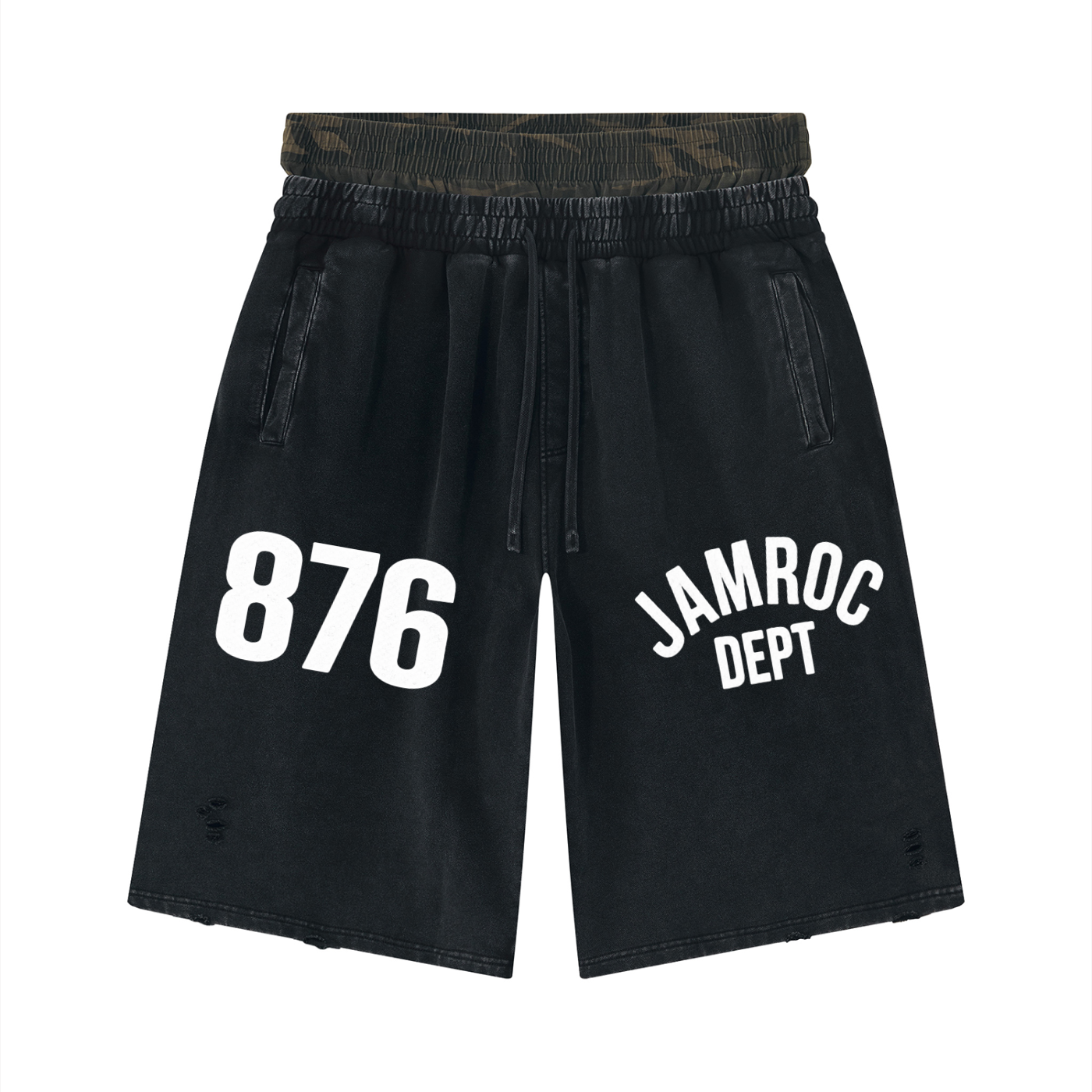 Jamroc Dept 876 Vintage Wash Shorts