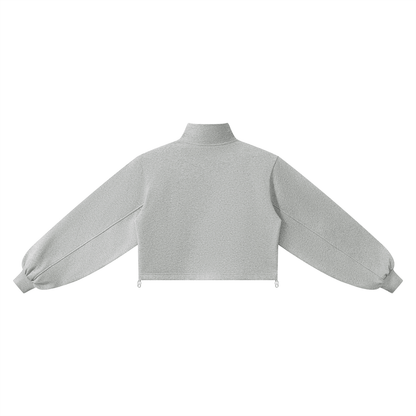 Jamroc Signature Cropped Quarter-Zip