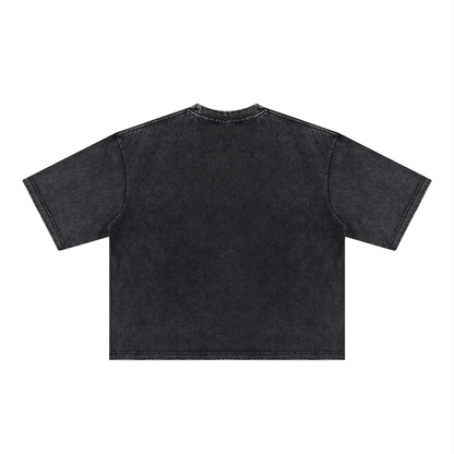Unisex Heavyweight Mineral Wash Boxy T-Shirt