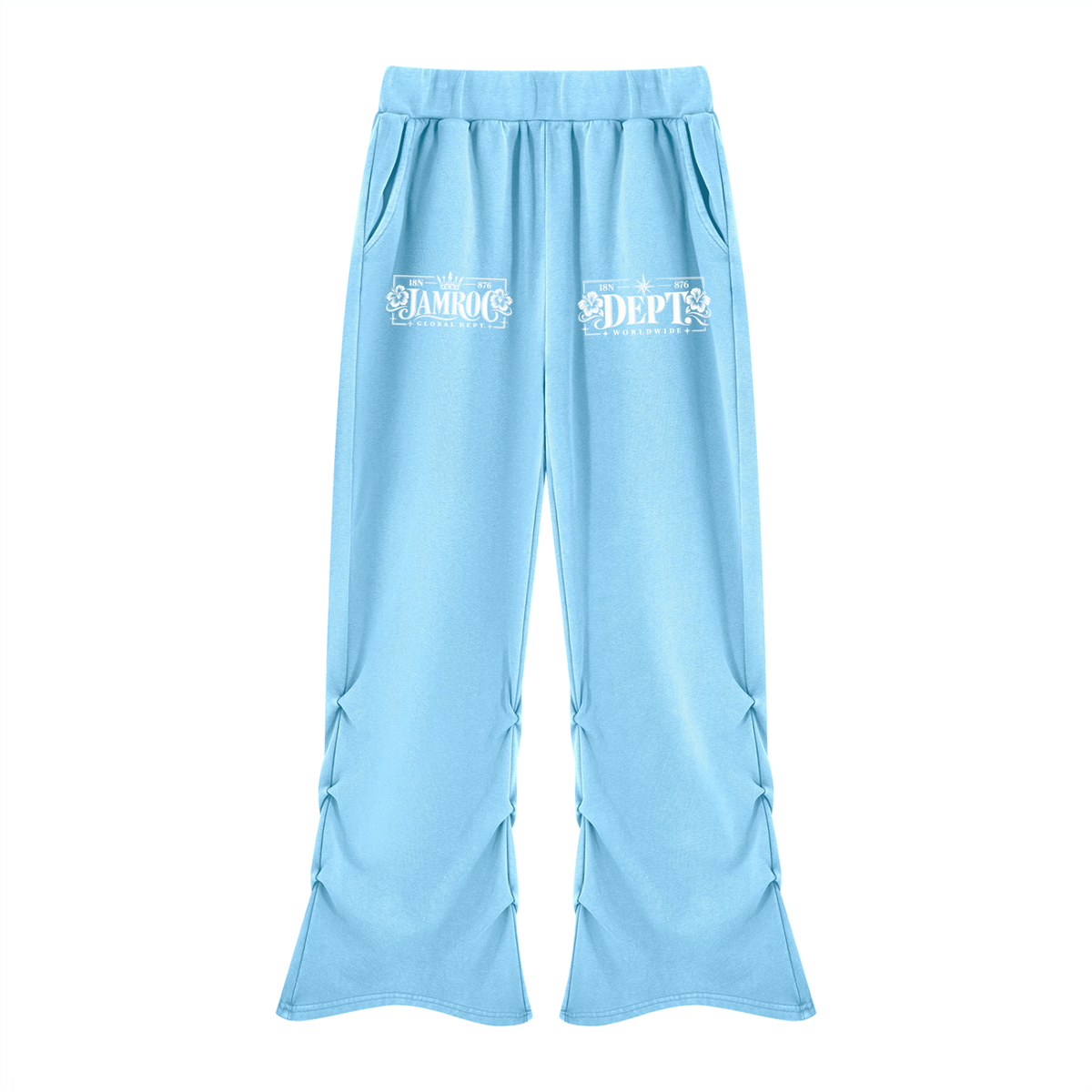 Women’s Vintage Wash Ruched Sweatpants