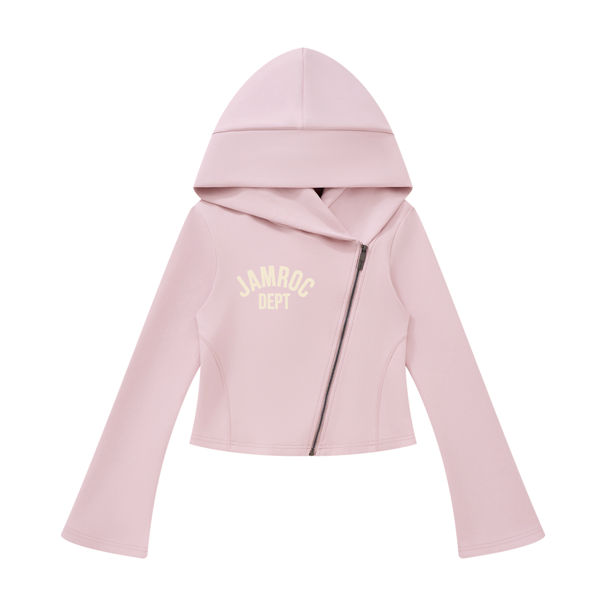 Women's Bell Sleeve Full Zip Hoodie