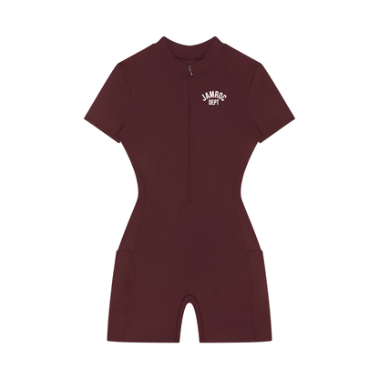 Jamroc Dept Women’s Performance Zip Romper