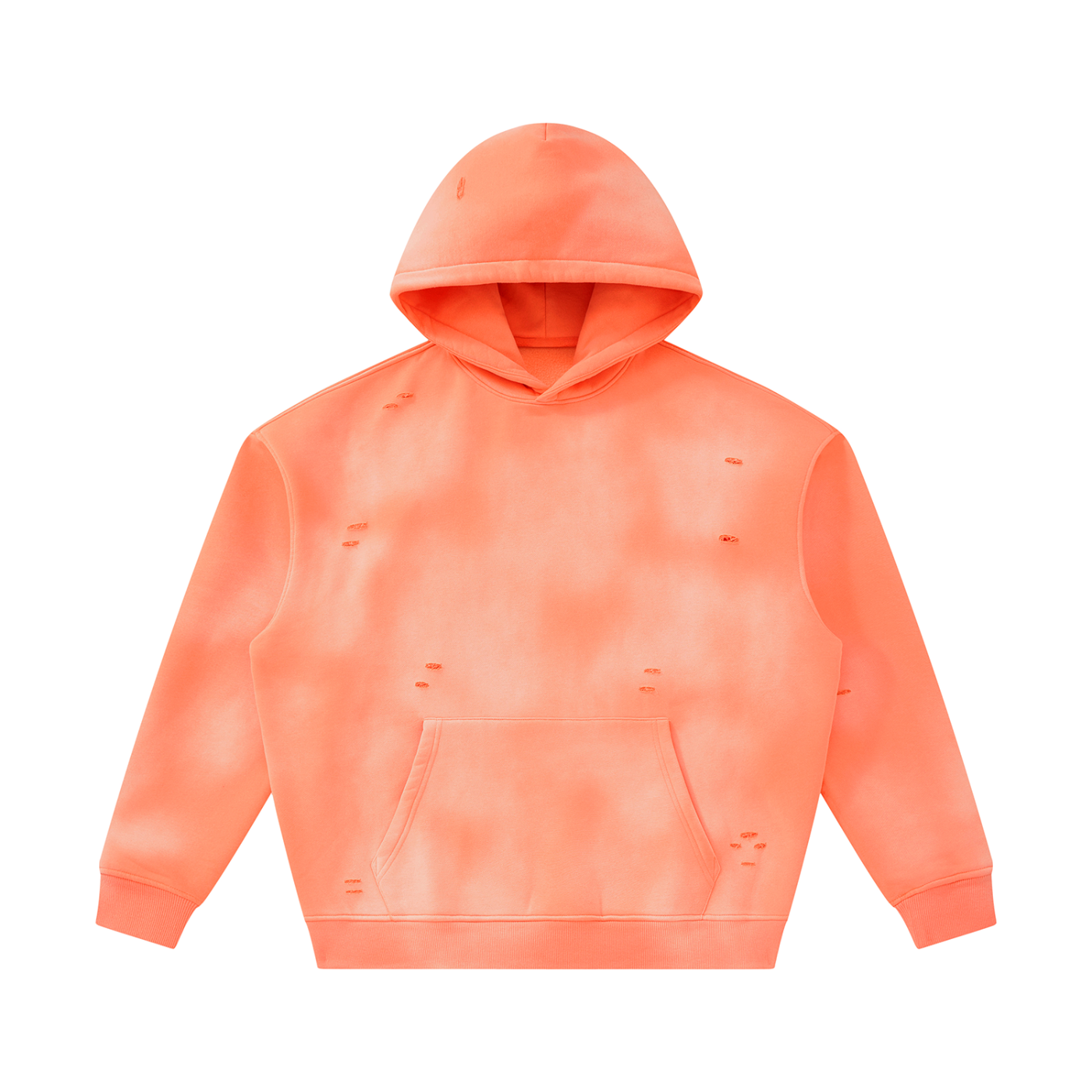 Jamroc Dept. Sunfade Frayed Oversized Hoodie