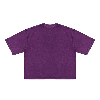 Unisex Heavyweight Mineral Wash Boxy T-Shirt