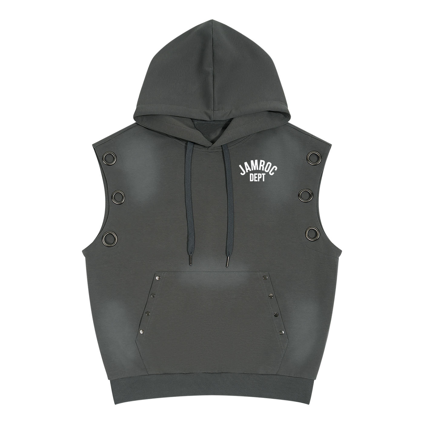 No Weapon Formed Heavyweight Sleeveless Hoodie