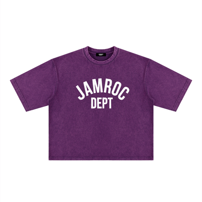 Unisex Heavyweight Mineral Wash Boxy T-Shirt