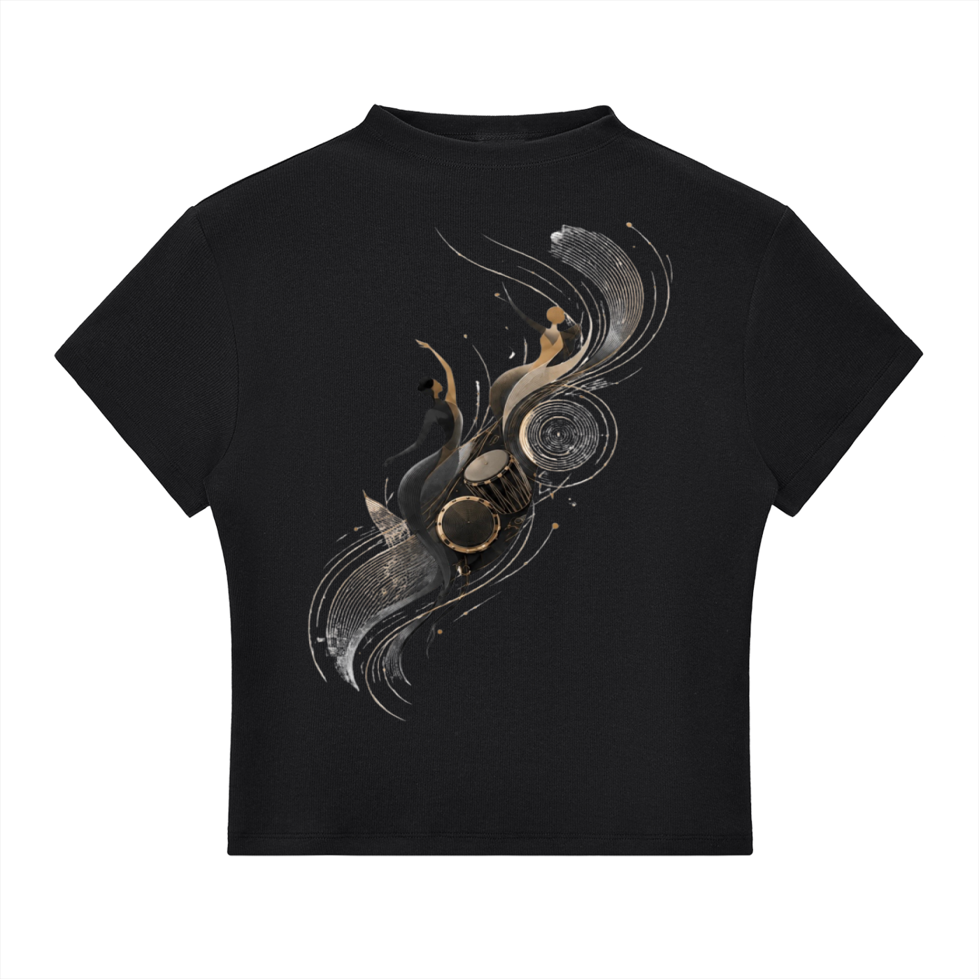 Rhythm Essential Slim Fit Mock Neck Tee