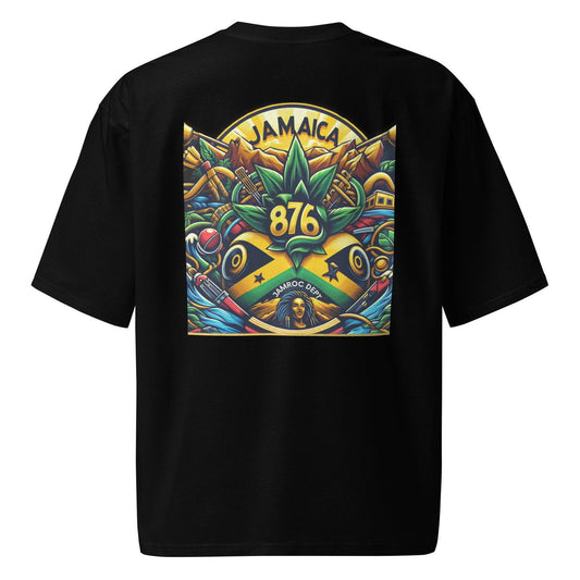 876 Classic Oversized heavyweight t-shirt - Jamroc Dept.