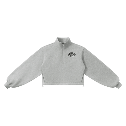 Jamroc Signature Cropped Quarter-Zip