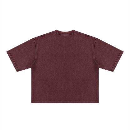 Unisex Heavyweight Mineral Wash Boxy T-Shirt
