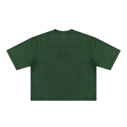 Unisex Heavyweight Mineral Wash Boxy T-Shirt