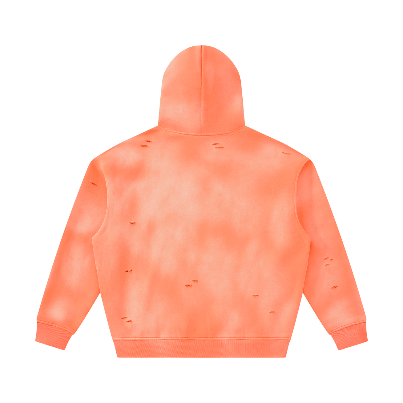 Jamroc Dept. Sunfade Frayed Oversized Hoodie