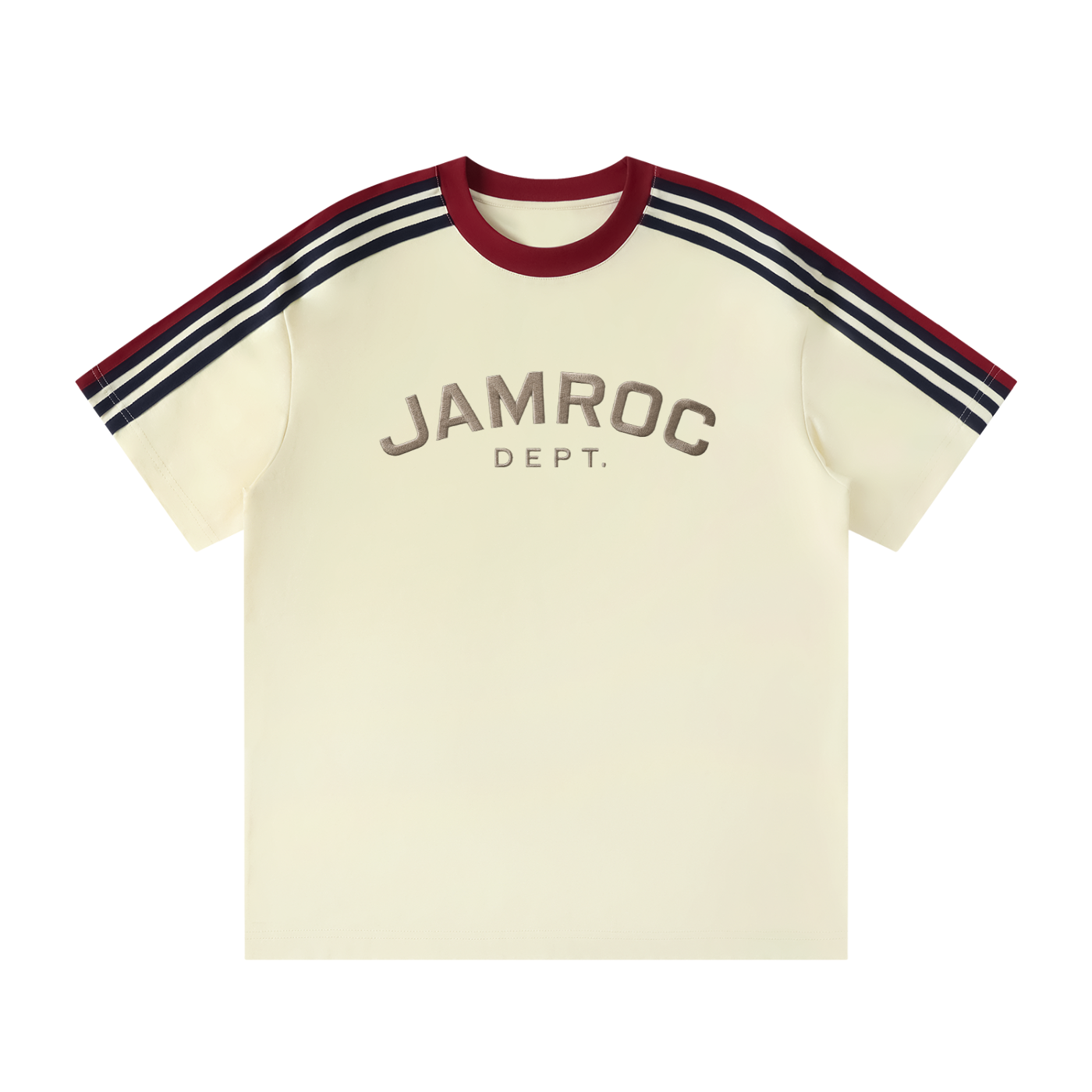 Unisex Colorblock Striped T-Shirt
