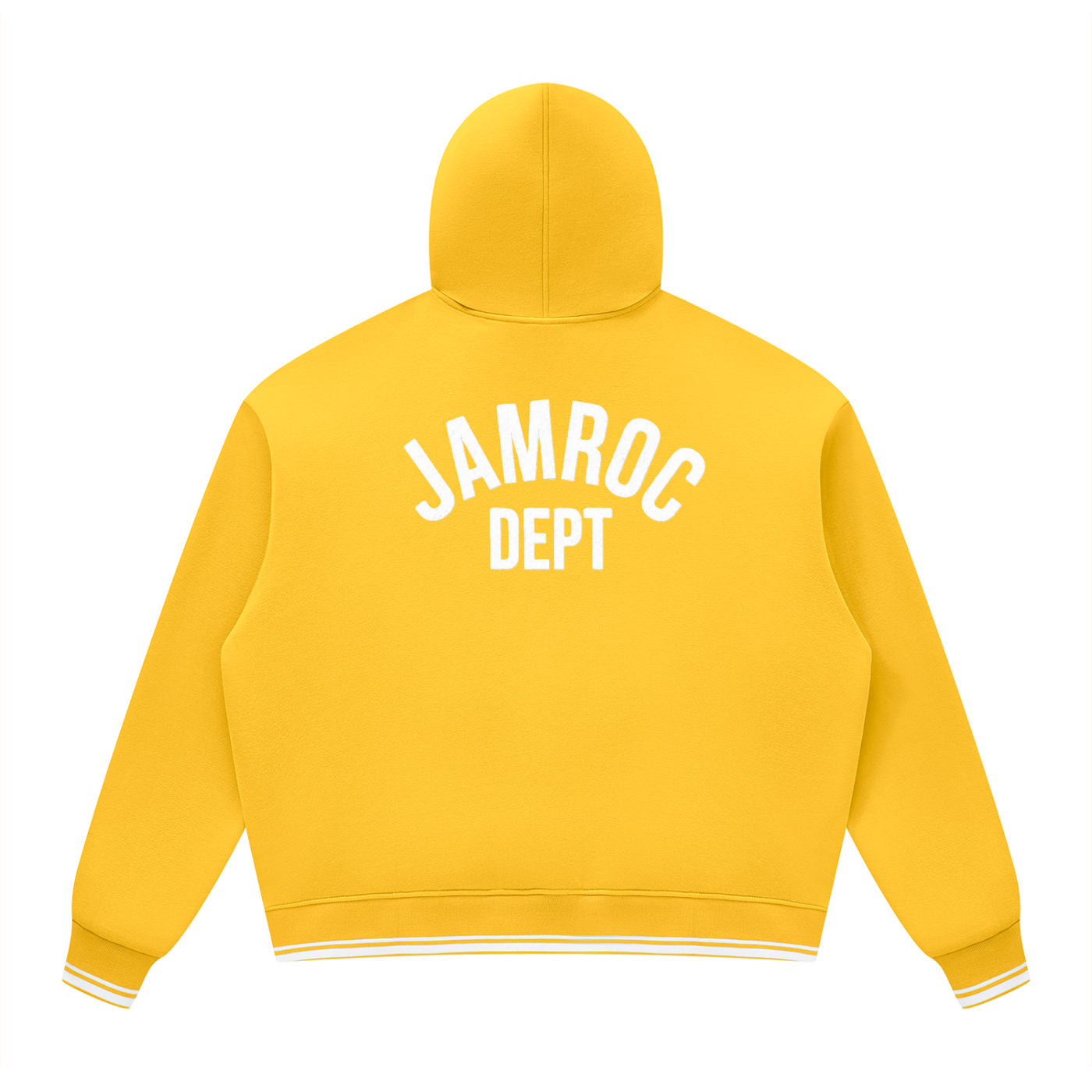 Unisex Oversized Color Block Fleece Hoodie