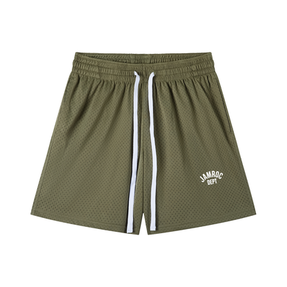 Jamroc Dept Mesh Drawstring Shorts