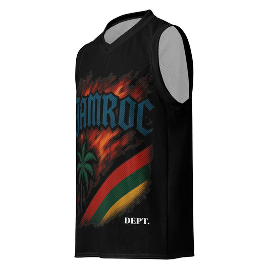 Blaze Premium basketball jersey - Jamroc Dept. Luxury Streetwear
