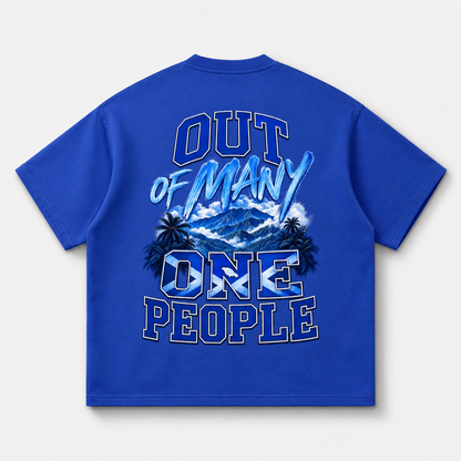 Out of Many One People Heavyweight Tee
