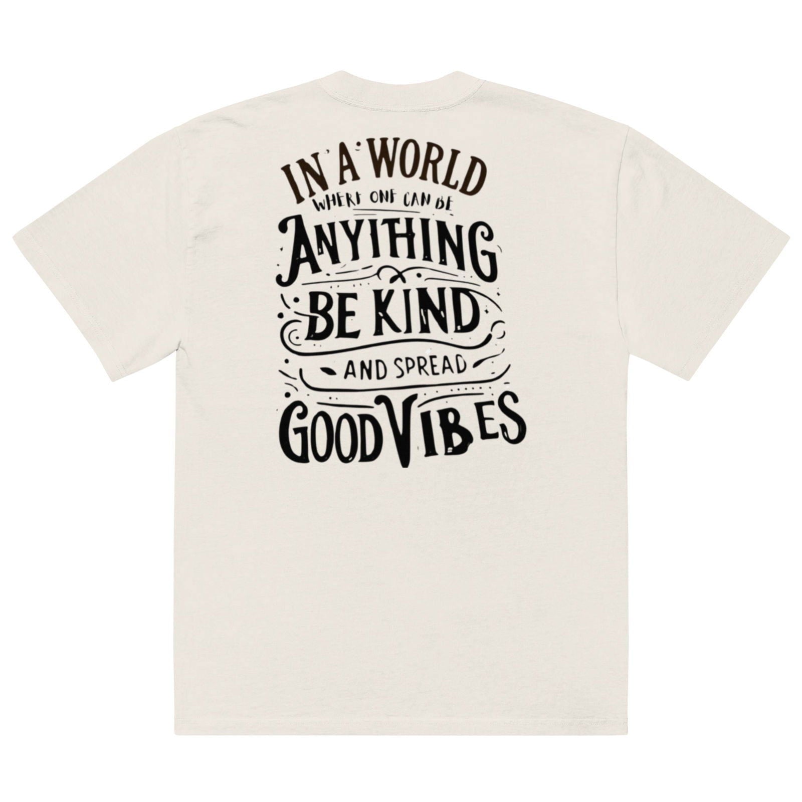 Good Vibes Oversized T-Shirt - Jamroc Dept.