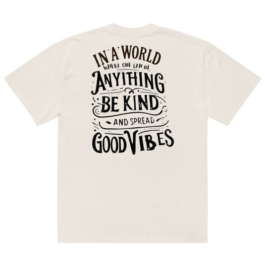 Good Vibes Oversized T-Shirt - Jamroc Dept.