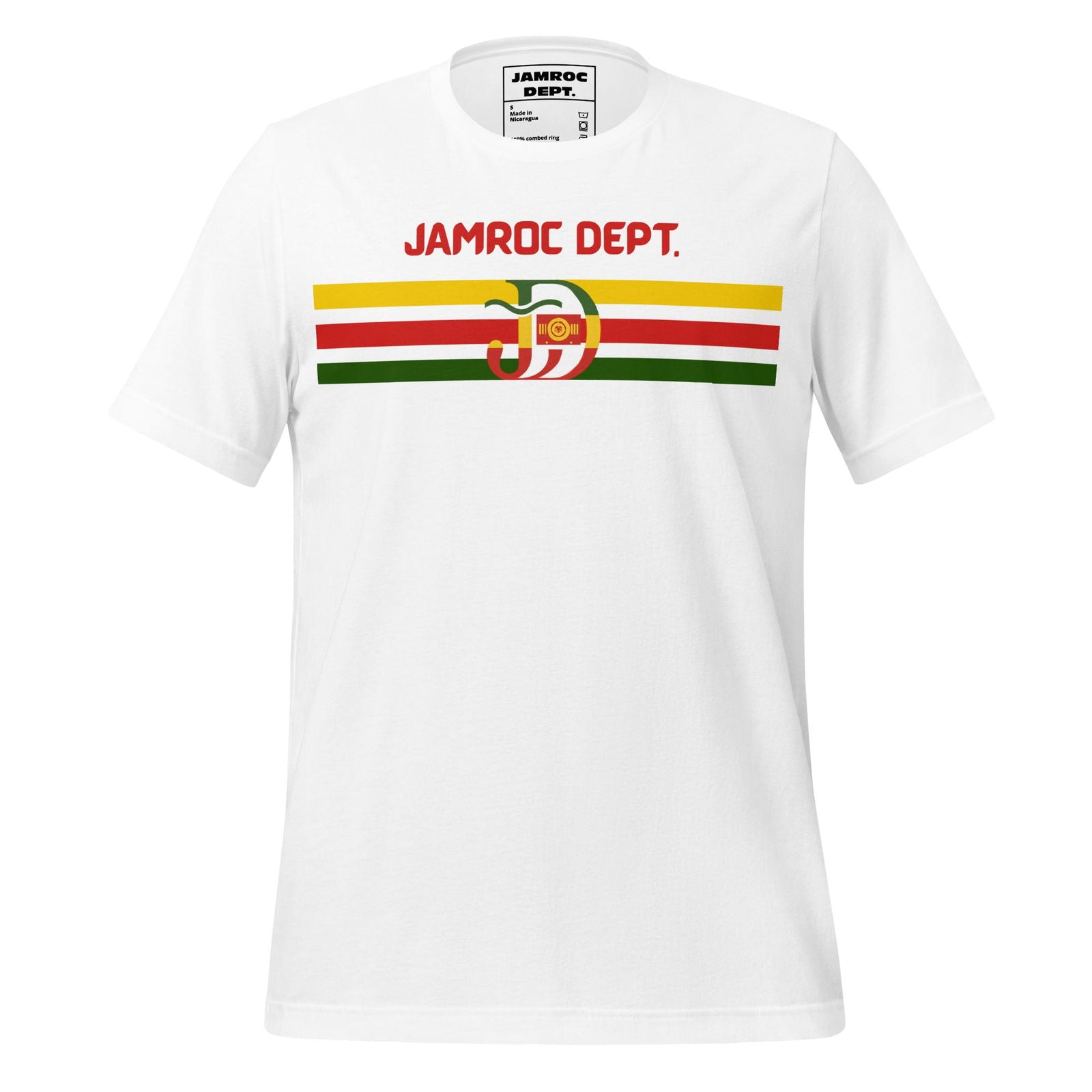 Heritage Stripe Tee - Jamroc Dept. Luxury Streetwear