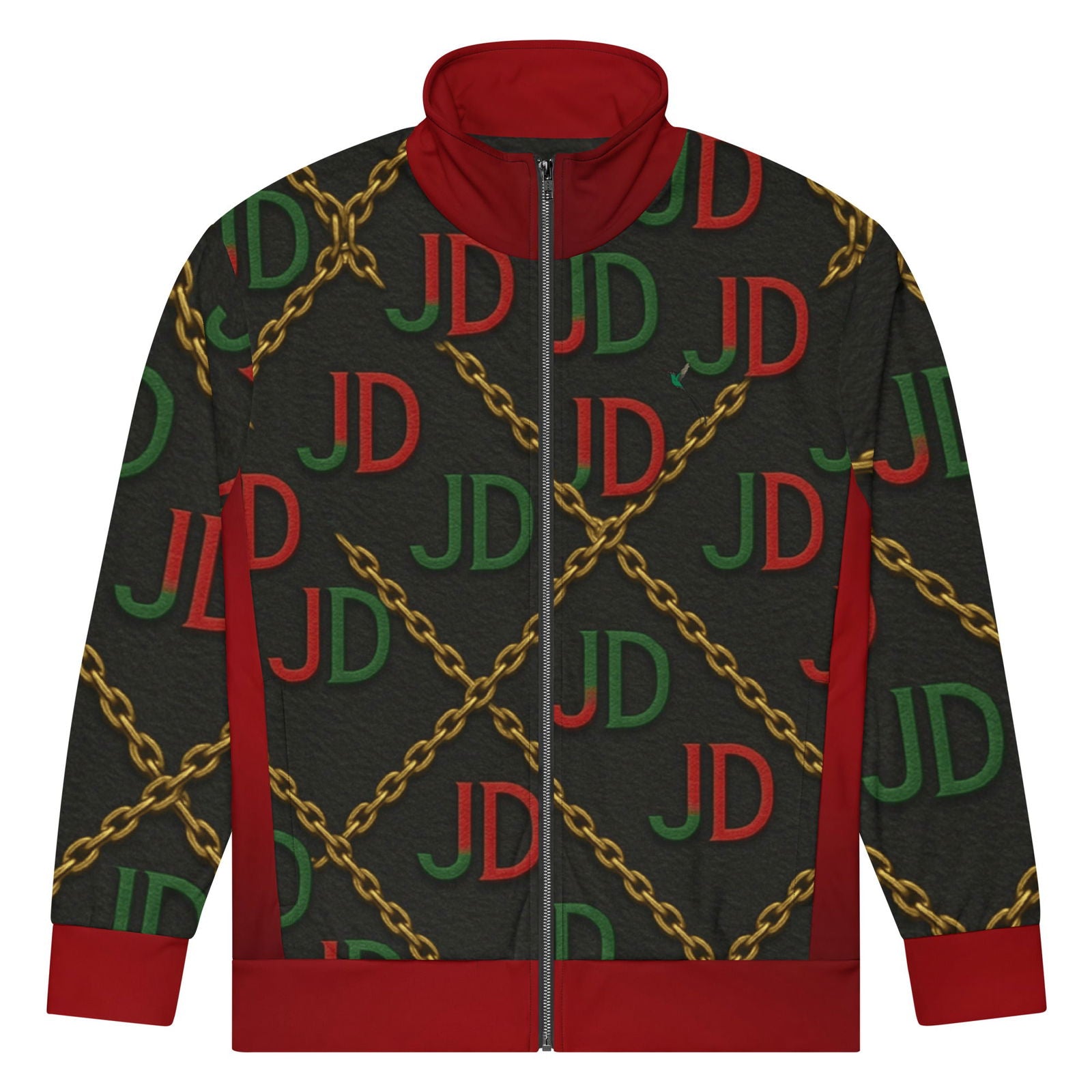 JD Luxe Chain Track Jacket - Jamroc Dept. Luxury Streetwear