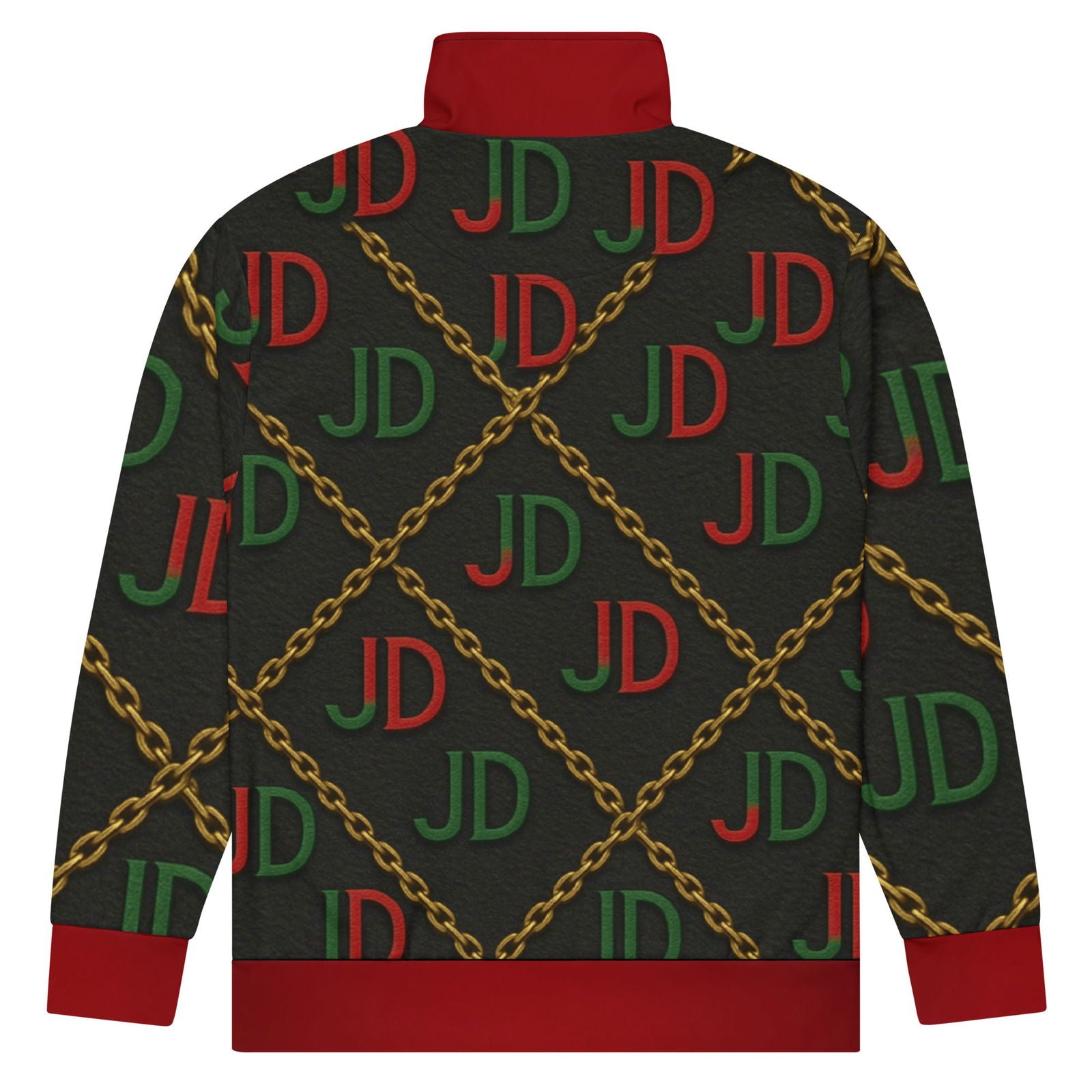 JD Luxe Chain Track Jacket - Jamroc Dept. Luxury Streetwear