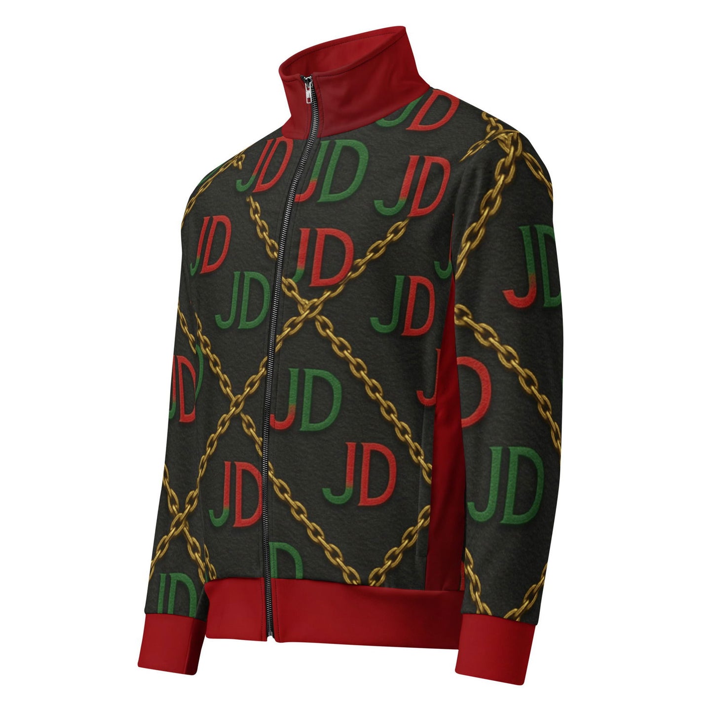 JD Luxe Chain Track Jacket - Jamroc Dept. Luxury Streetwear