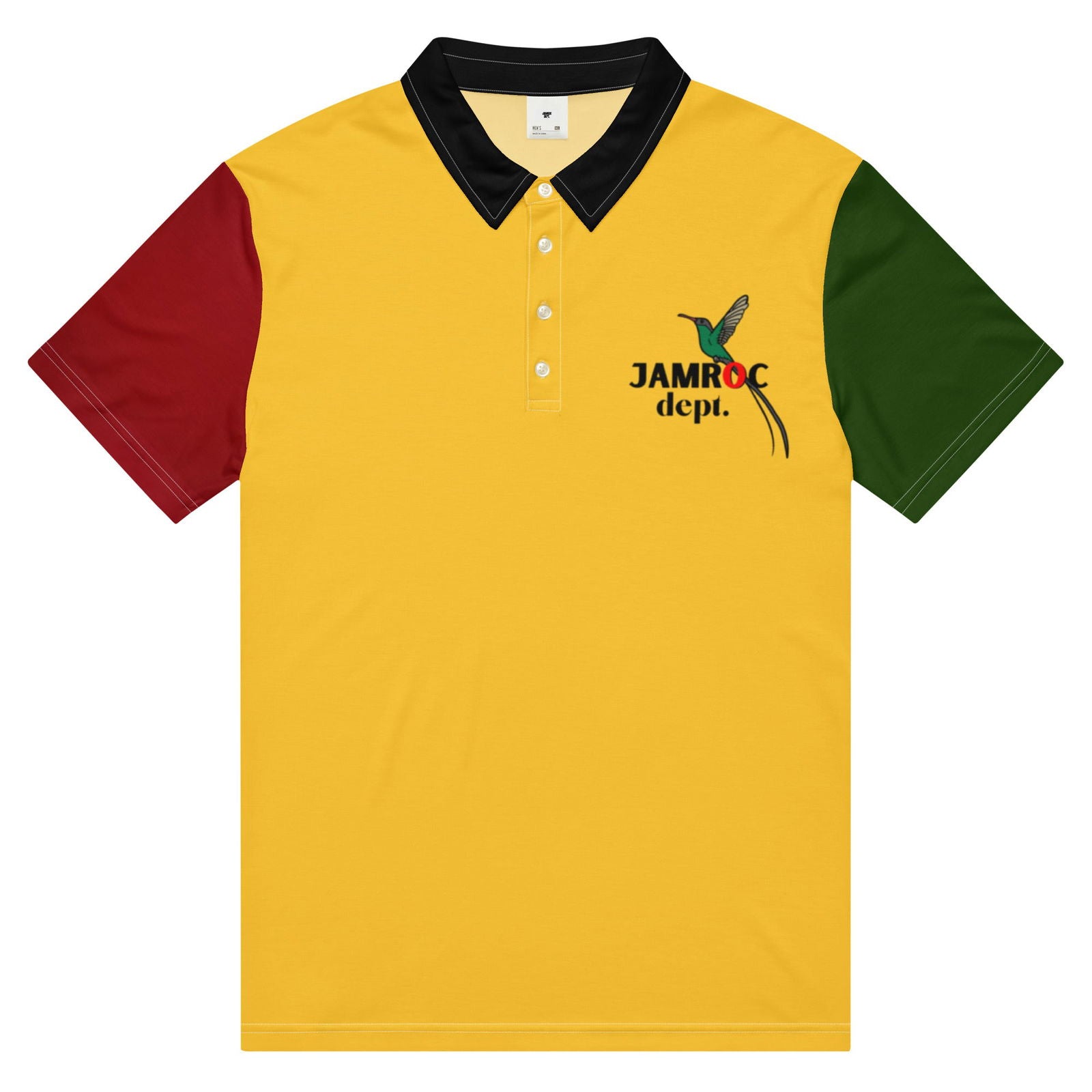 Jamroc Legacy Sim Fit Polo - Jamroc Dept.