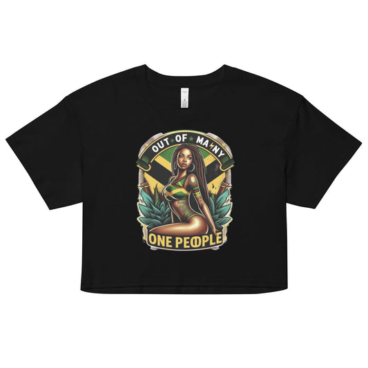 One Blood Crop Top - Jamroc Dept.