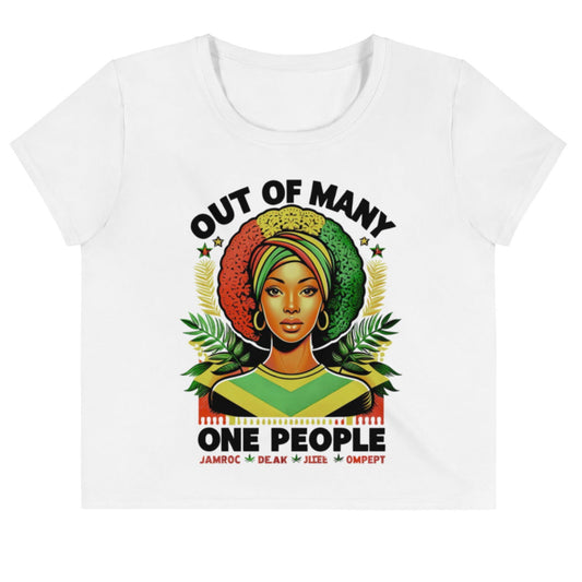 One Love Crop Tee - Jamroc Dept.