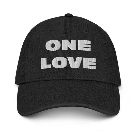 One Love Denim Hat - Jamroc Dept.