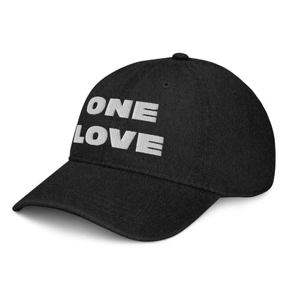 One Love Denim Hat - Jamroc Dept.