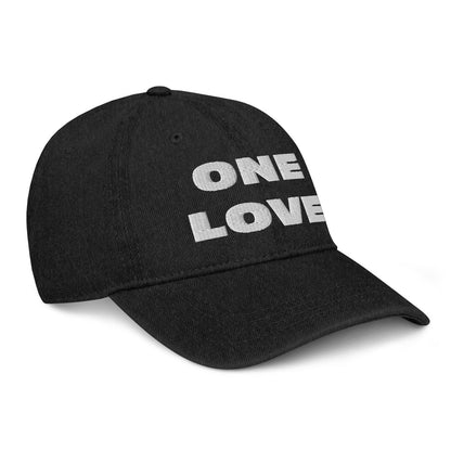 One Love Denim Hat - Jamroc Dept.
