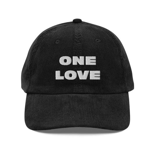 One Love Vintage Corduroy Cap - Jamroc Dept.