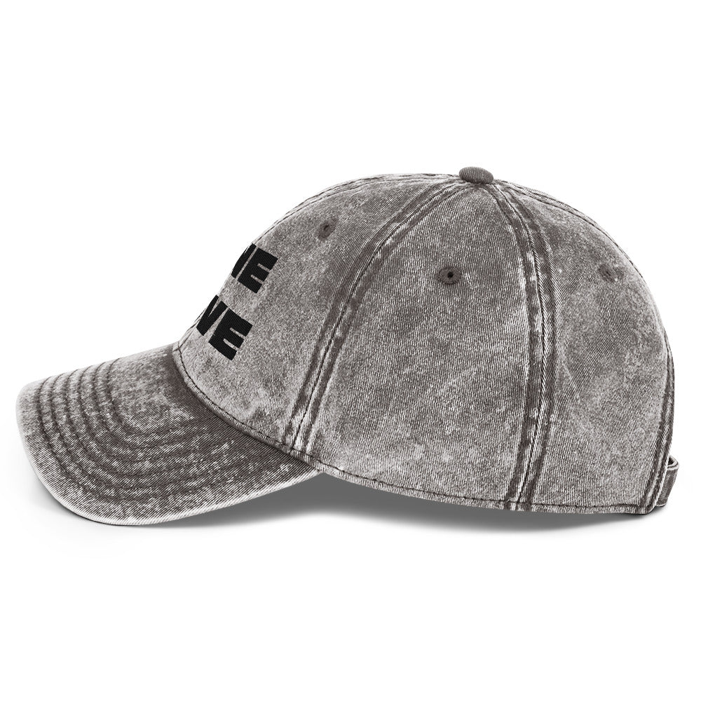 One Love Vintage Cotton Twill Cap - Jamroc Dept.