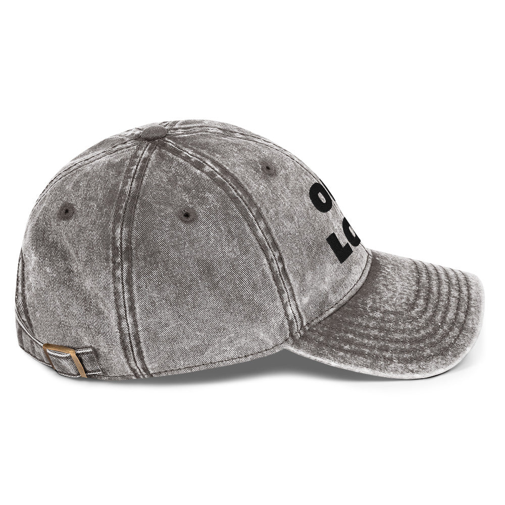One Love Vintage Cotton Twill Cap - Jamroc Dept.