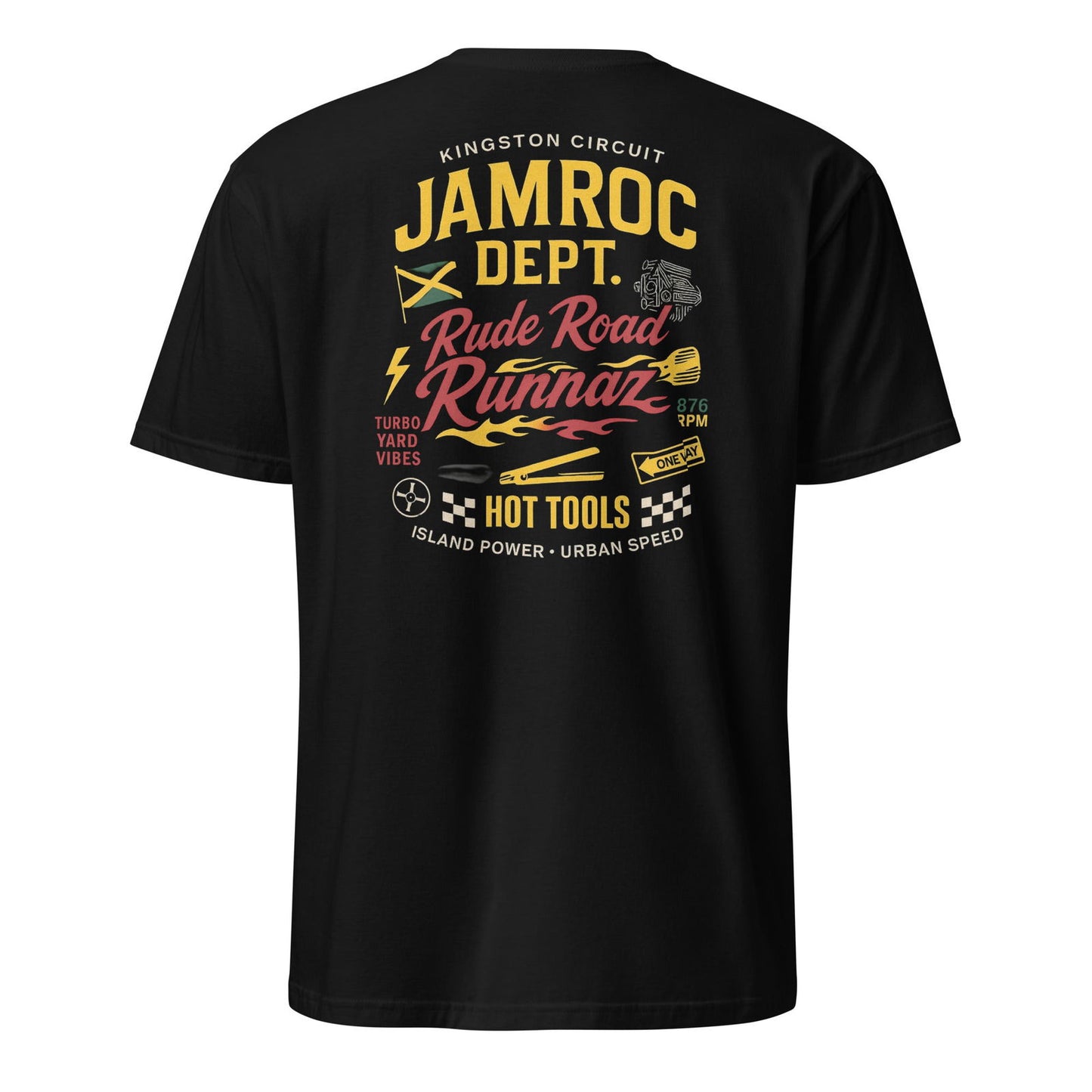 Jamroc Dept jamaican clothing brand